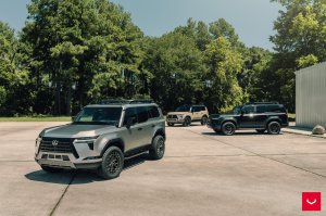 Lexus GX 550 Custom Wheels - HFX-1 by Vossen - Matte Gunmetal
